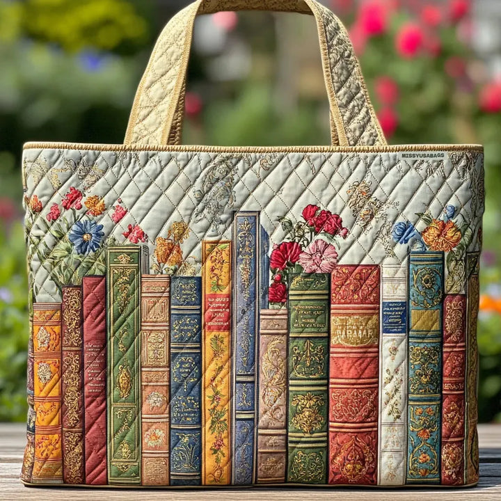 Magische Bibliothek Stepp-Tasche