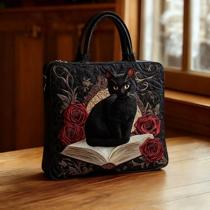 Dunkle Katzen Stepp-Tasche