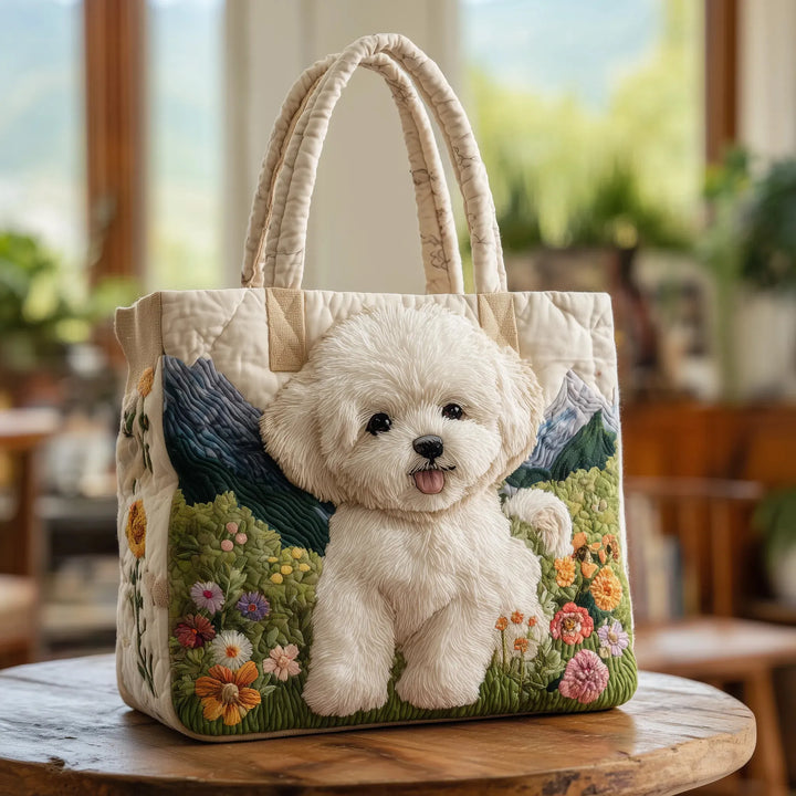 Gequiltete Tasche Magische Hunde