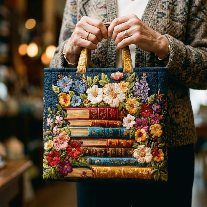 Blumenmuster Gequiltete-Tasche