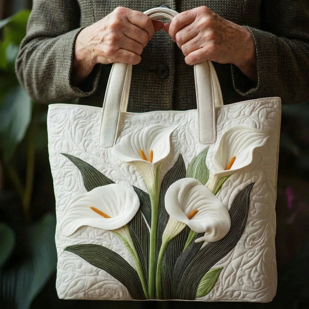 Shell Weiße Gequiltete-Handtasche