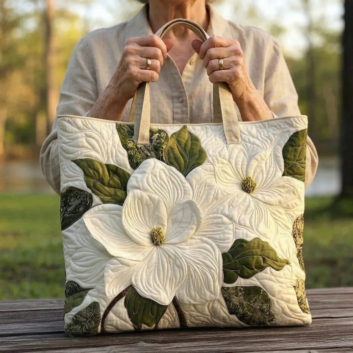 Blumenmuster Gequiltete-Tasche