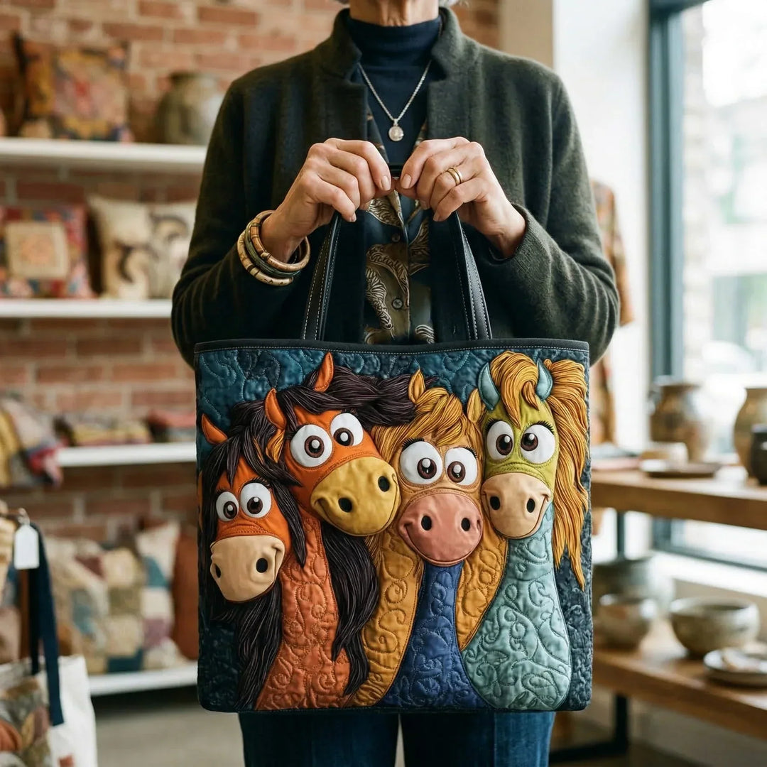 Verspielte Pony Stepp-Tasche